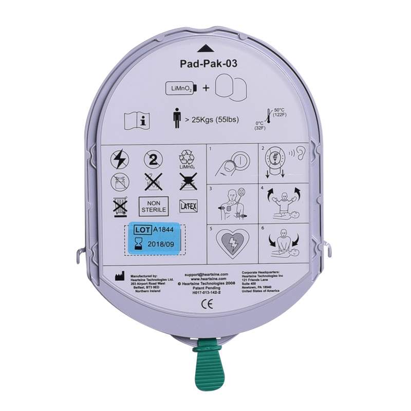 Batteri & elektrod (PADPAK) till HeartSine Samaritan