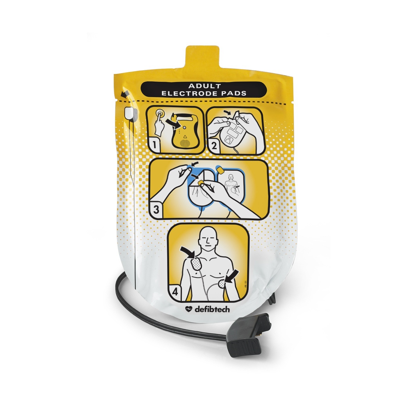 Vuxenelektroder till Defibtech Lifeline AED/AUTO